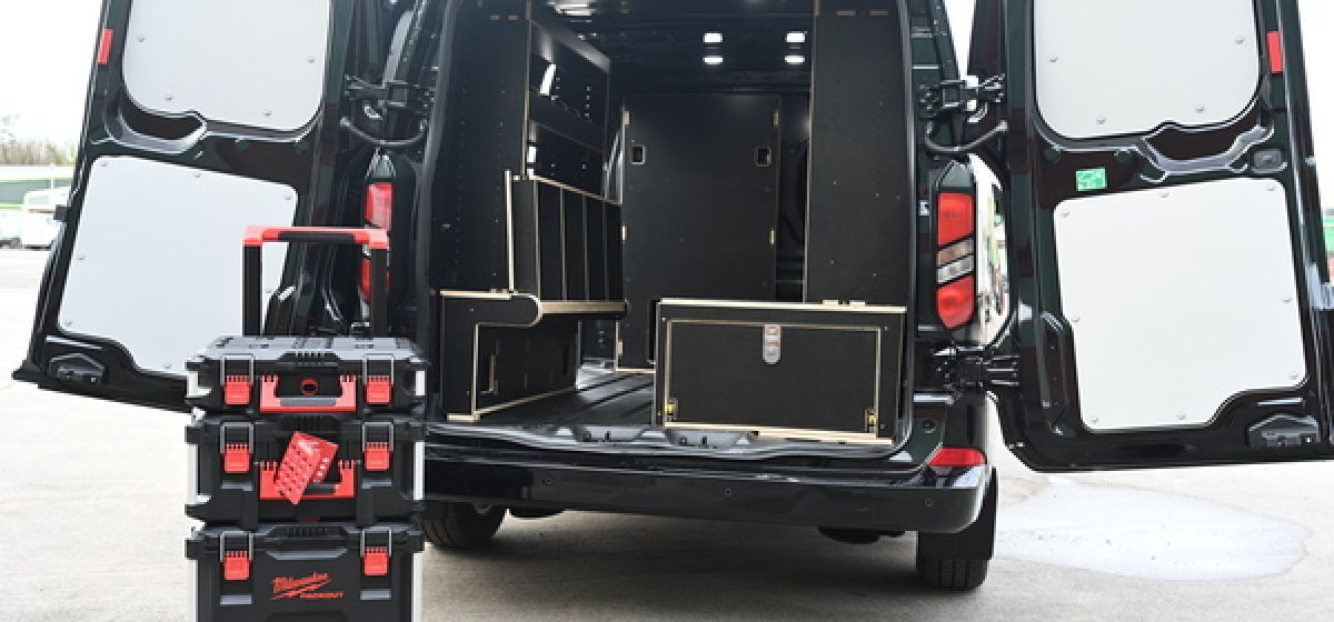 Transit Custom Racking | Swiss Vans