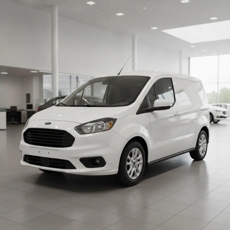 Ford Transit Courier — front three-quarter exterior