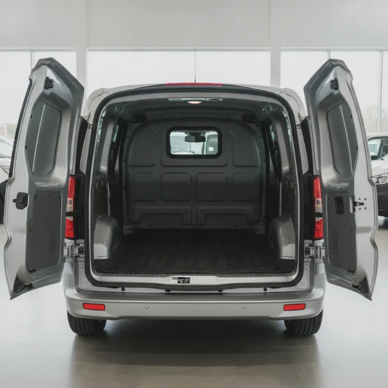 Ford Transit Courier — rear/load-area