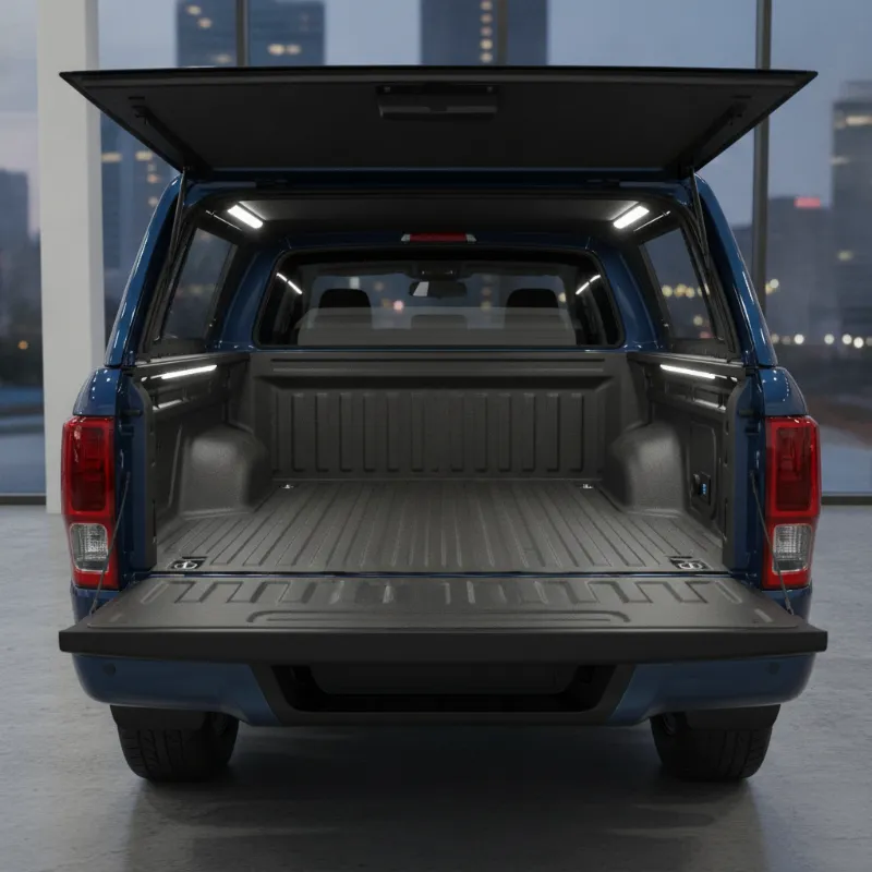Ford Ranger — rear/load-area