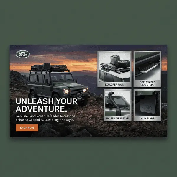 Discover Best Land Rover Defender Accessories for | Swiss Vans